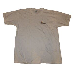 Vintage Microsoft Windows Server 2003 Short Sleeve T-shirt Tee White Size XL